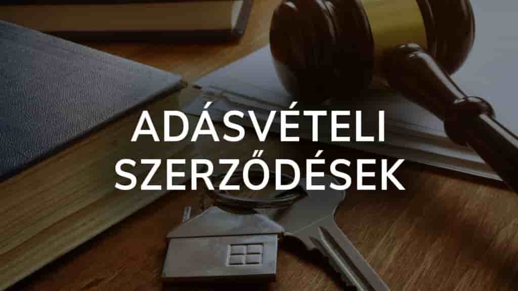 ingatlan adásvételi szerződés